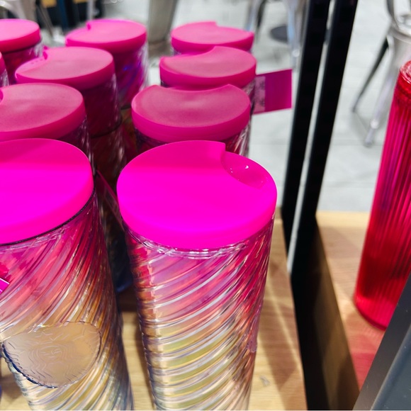 Starbucks Tim Singleton Spiral Cup Swirl Rainbow Pride Hot Cold Tumbler 2023 New - Picture 14 of 14